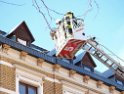 Einsatz Feuerwehr SEK Polizei Koeln Nippes Merheimerstr P042